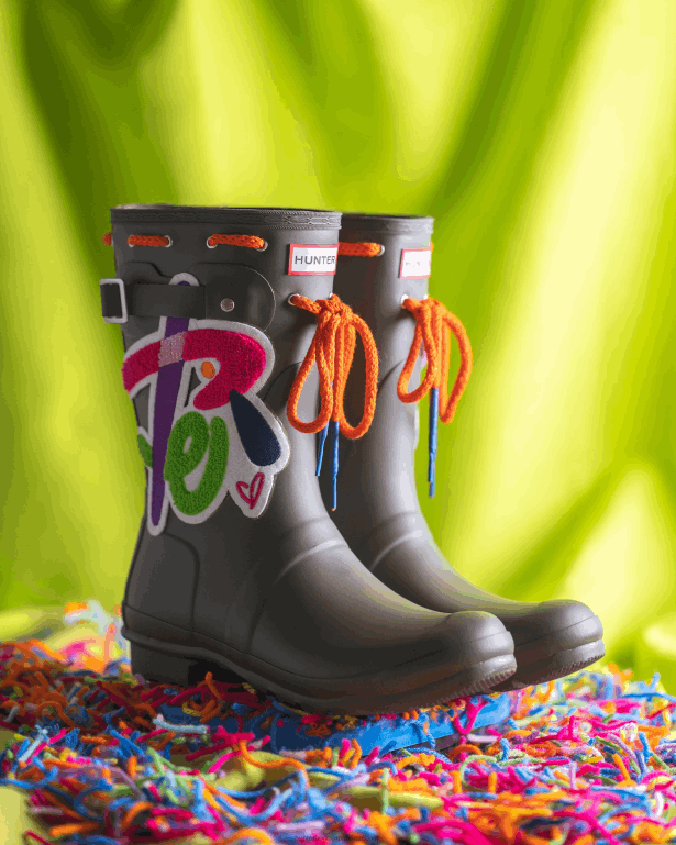 男性 ハンター×サムラオ オリジナルショートレインブーツ 8460V539