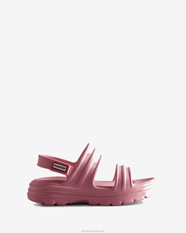 女性 Hunter ピンクフィズ ブルームサンダル 8460V240