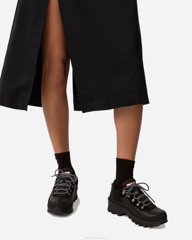 女性 Hunter 黒 エクスプローラー絶縁革靴 8460V270