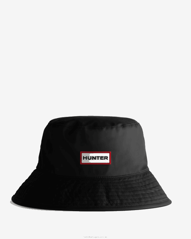 男性 Hunterゴム引きレインバケットハット 8460V415